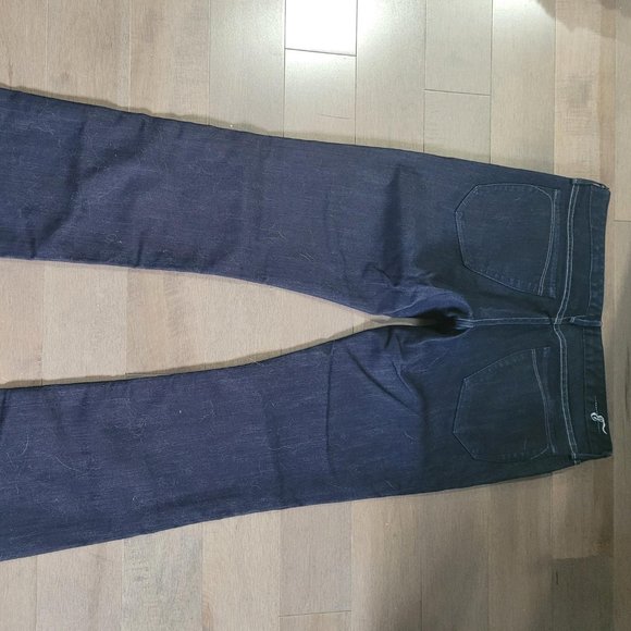 Womens dark wash bootcut jeans - Picture 2 of 5